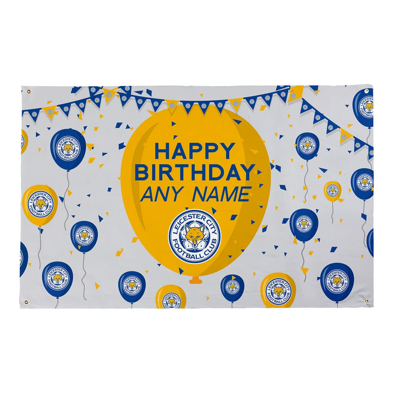 Leicester Football Club Birthday Party Banner