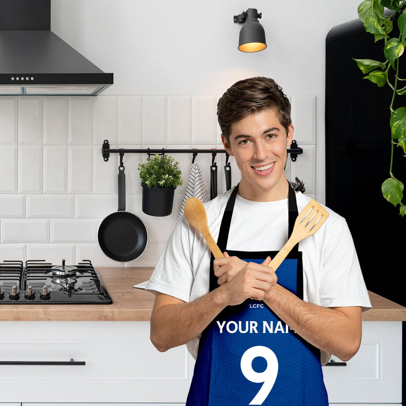 Leicester City FC - Name Number Apron - Officially Licenced