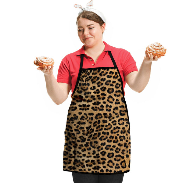 Leopard Print - Personalised Adults Apron