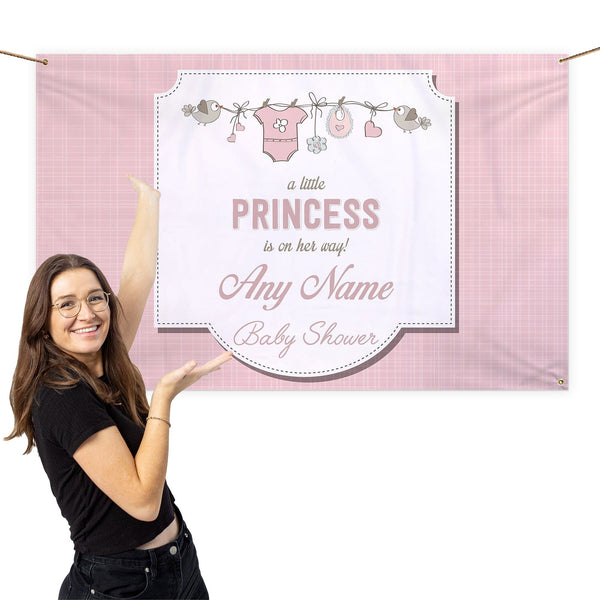 Little Princess Baby Shower Banner