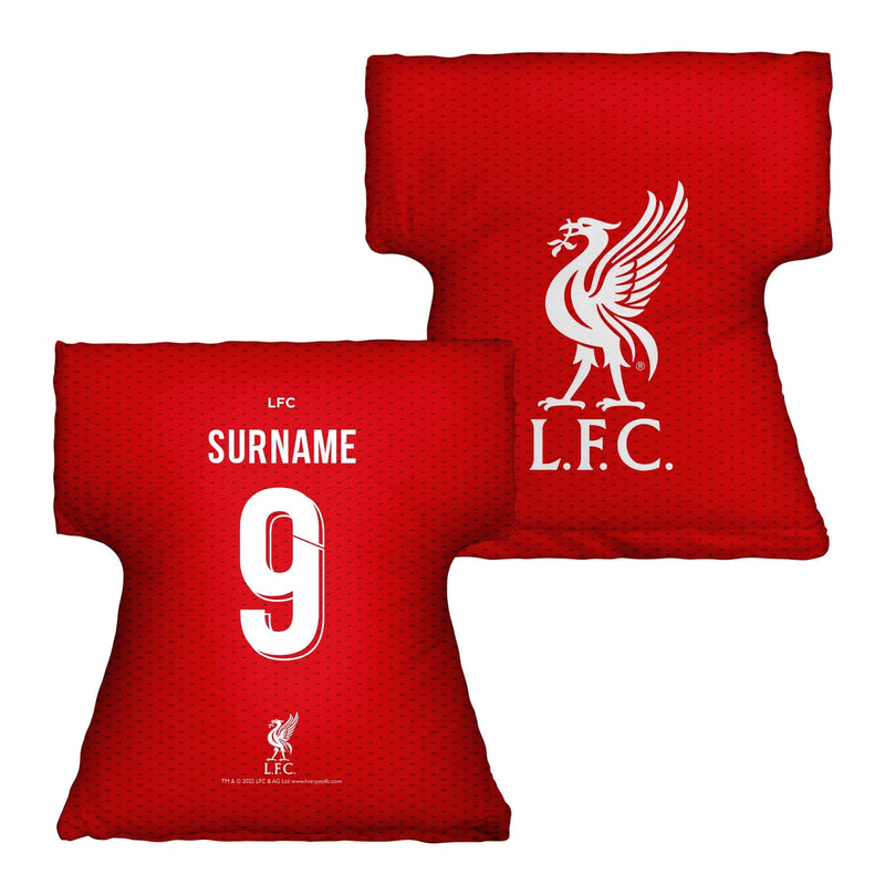 Liverpool FC - Name and Number Shirt Cushion - Officially Licenced
