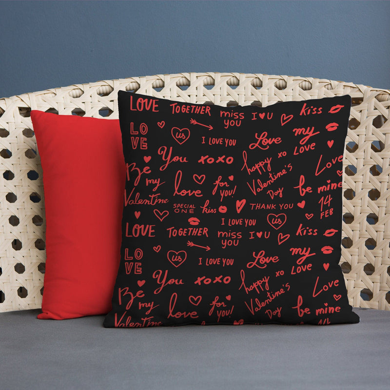 Personalised Love Notes - 4 Photo 45cm Cushion