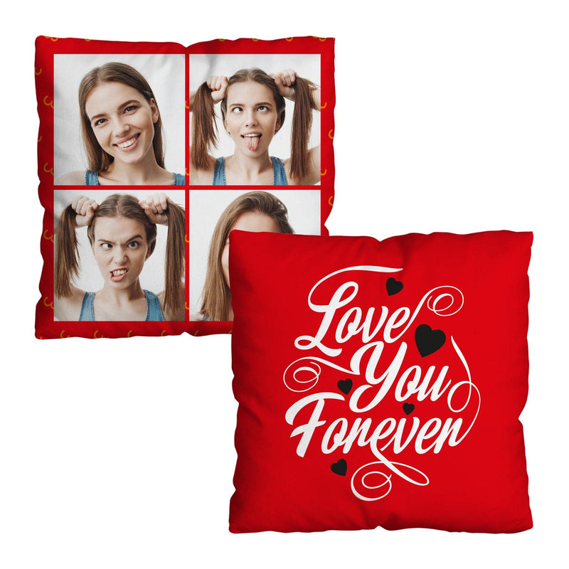 Love You Forever - 4 Photos - 45cm Cushion
