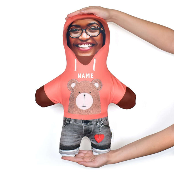 Bear Hoodie - Custom - Personalised Mini Me Doll