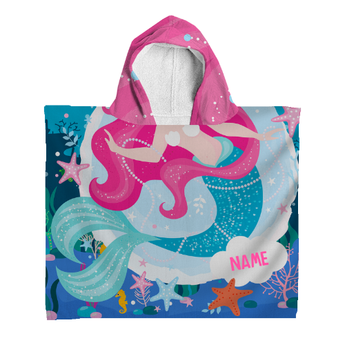 Personalised Kids Hooded Towel