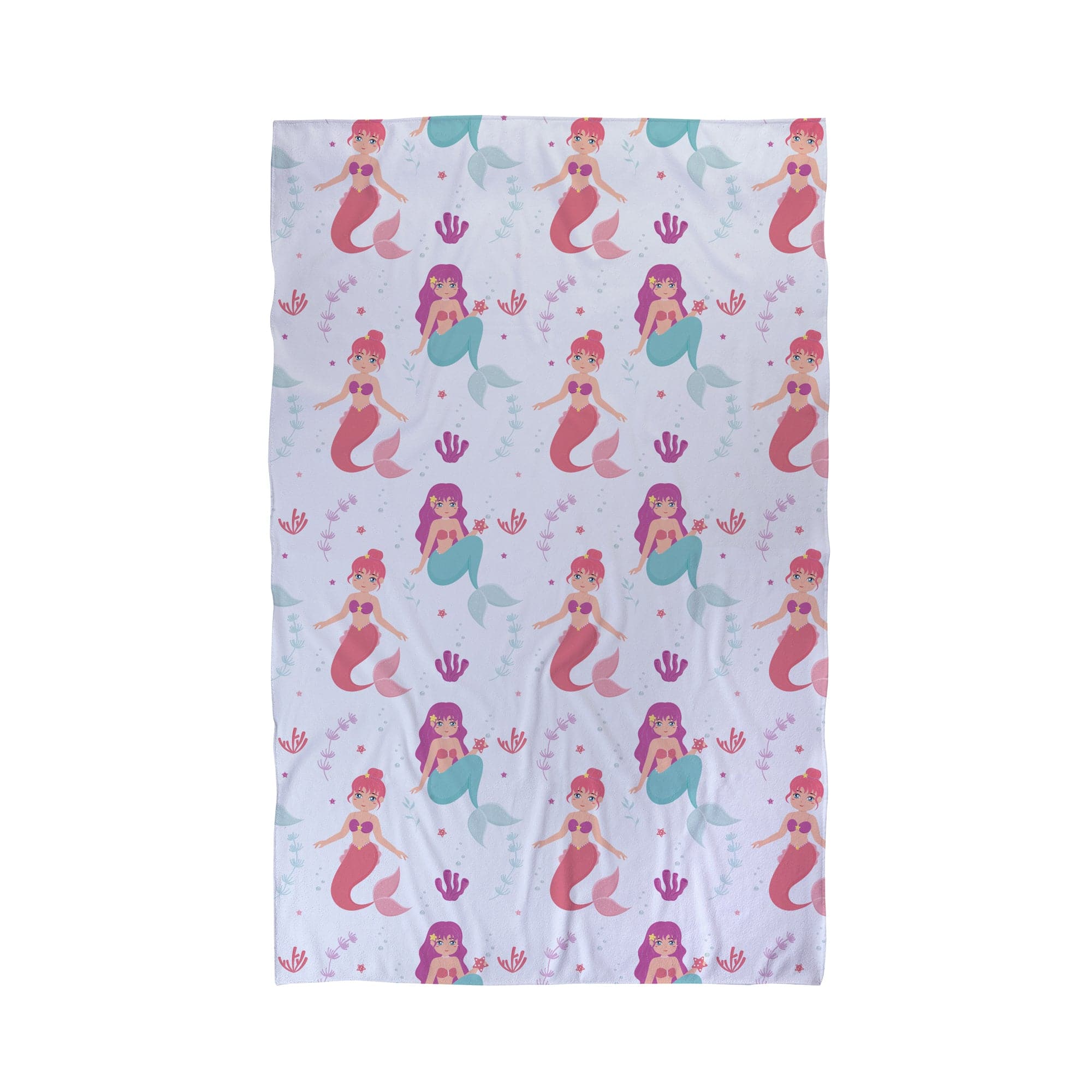Mermaids - Personalised Beach Towel