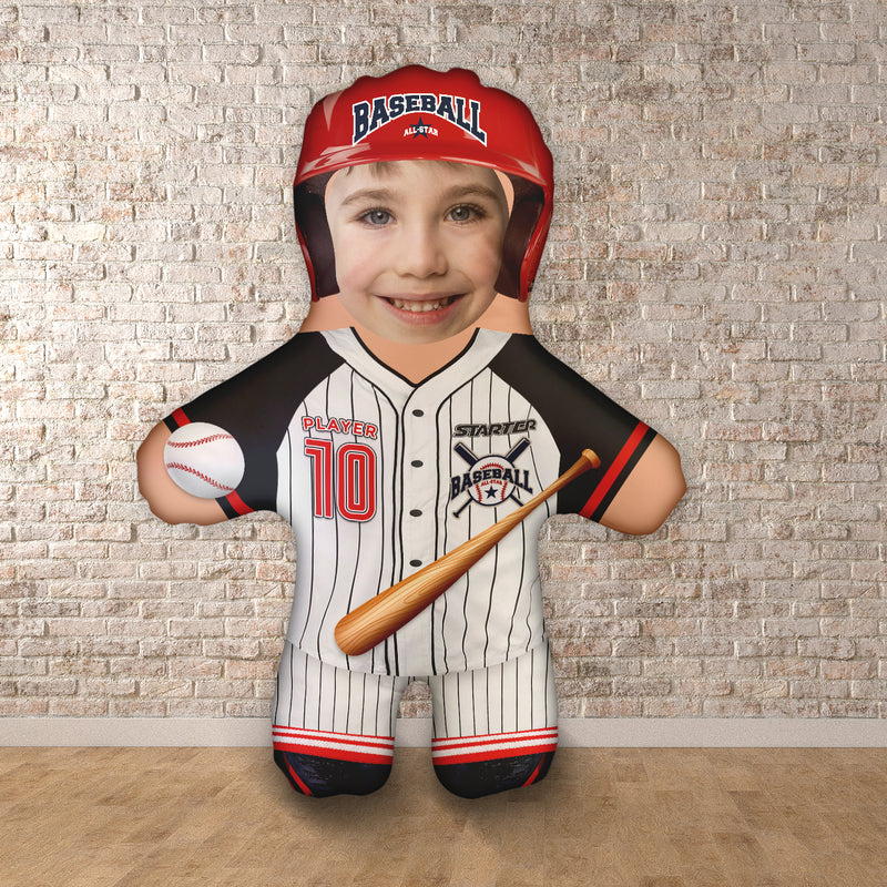 Baseball Player - Personalised Mini Me Doll