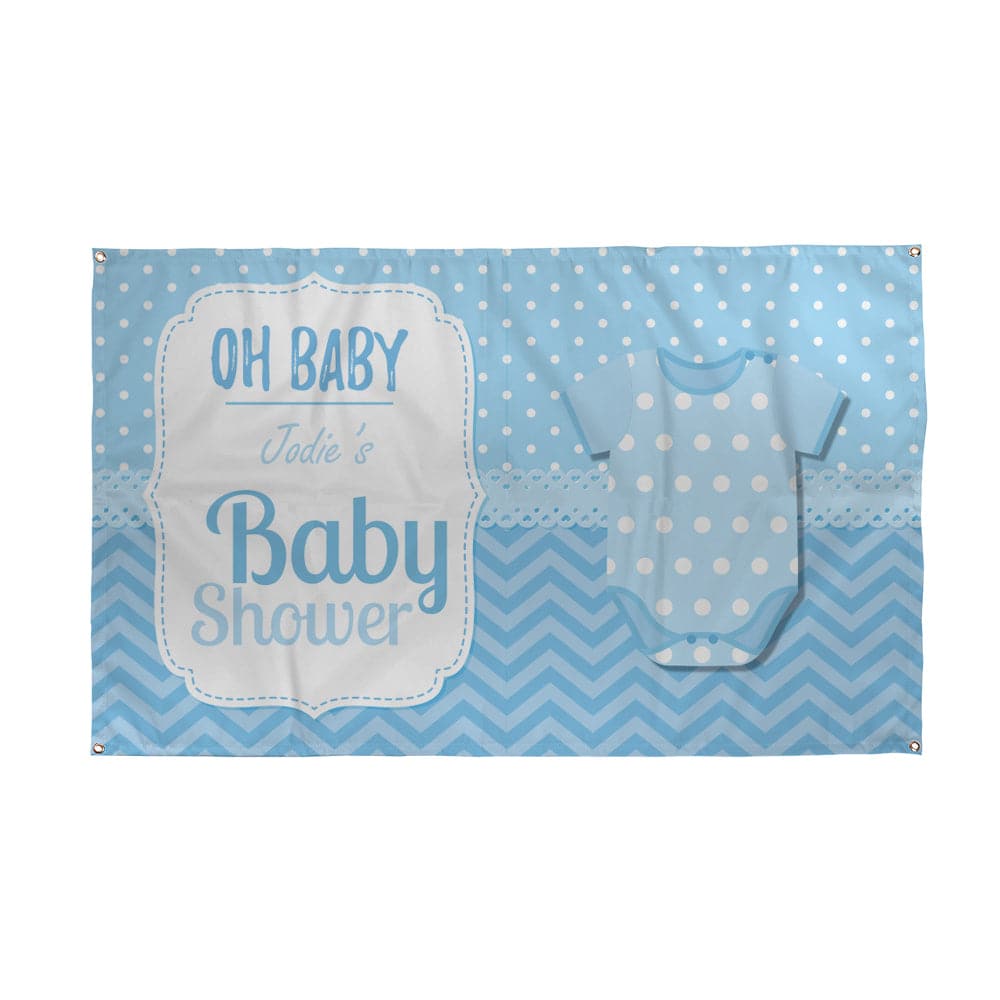 Baby Shower Personalised Banner