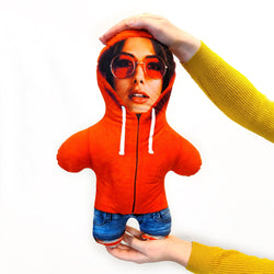 Orange Hoodie Mini Me Doll