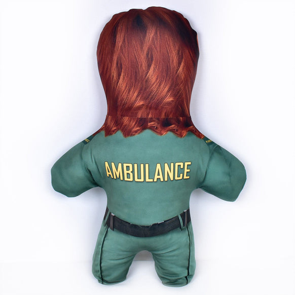 Lady Paramedic - Three Hair Styles - Personalised Mini Me Doll