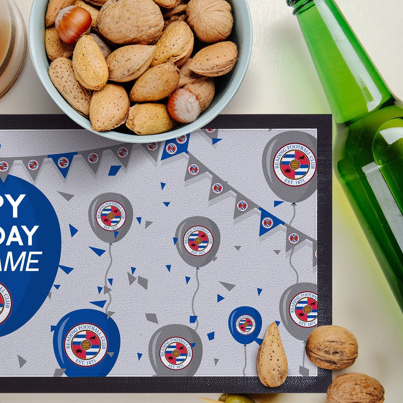 Reading FC- Balloons Personalised Bar Runner - Officially Licenced