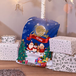 Personalised - Christmas Ice Ring - Santa Sack