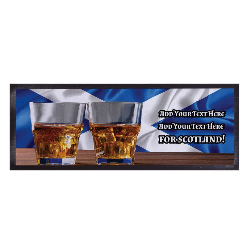 Personalised Bar Runner - Scotland - Whiskey