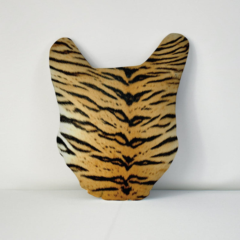 Mega Pet Face Cushion - Tiger Print