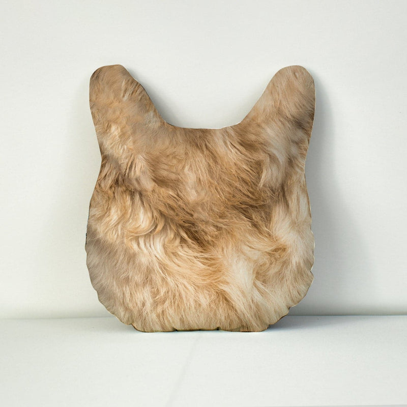 Mega Pet Face Cushion - Blonde Fur