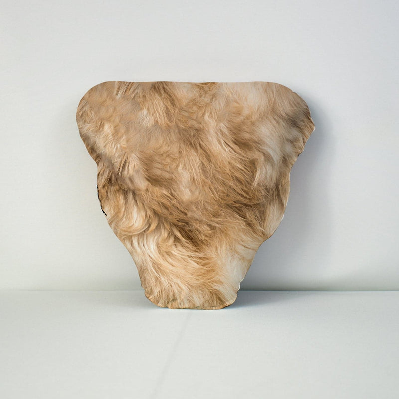 Pet Face Cushion - Blonde Fur