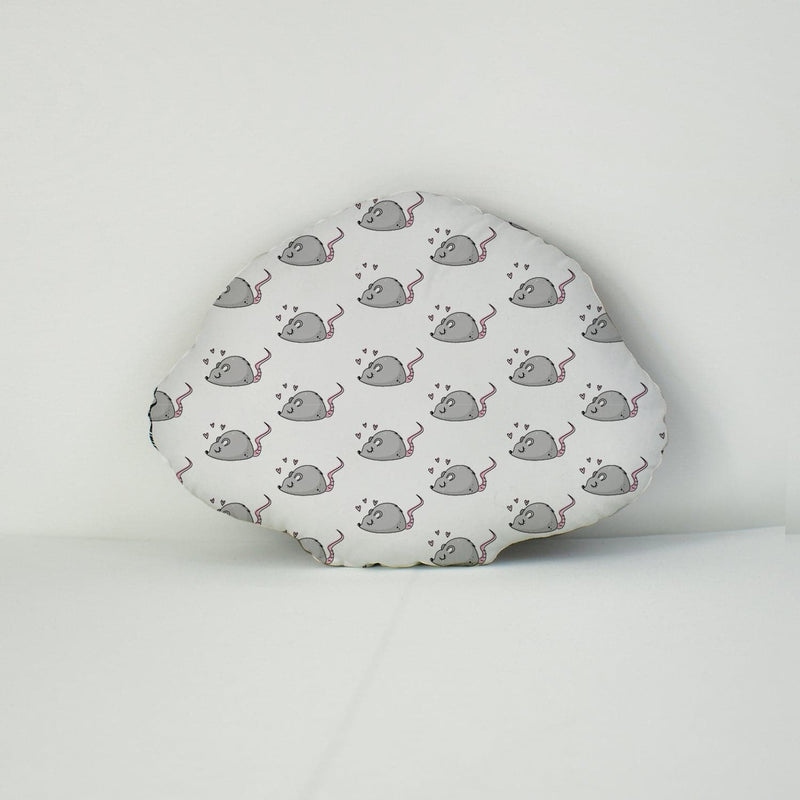 Mega Pet Face Cushion - Mouse Pattern