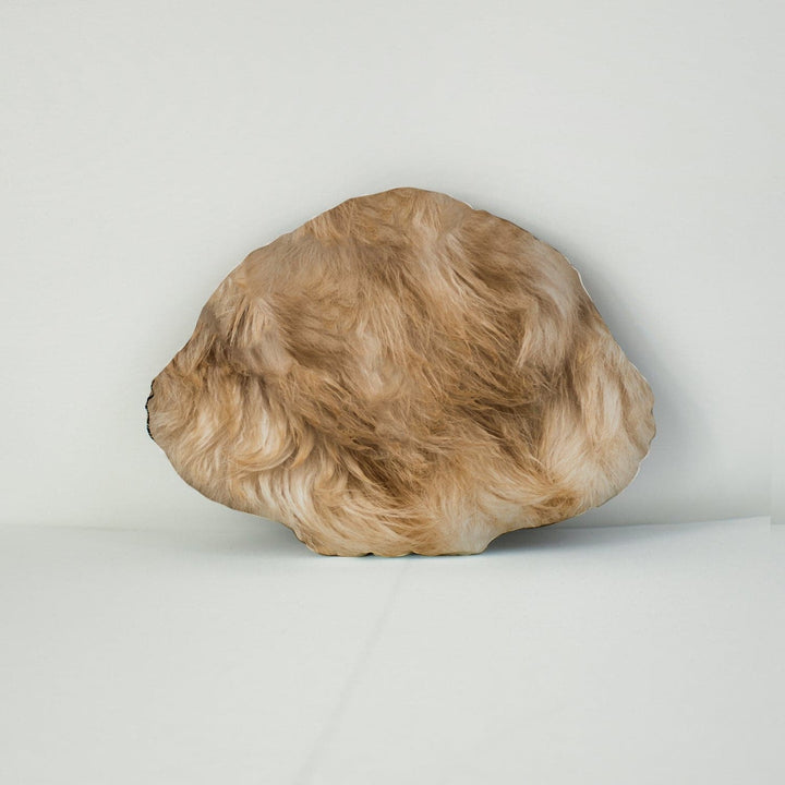 Mega Pet Face Cushion - Blonde Fur