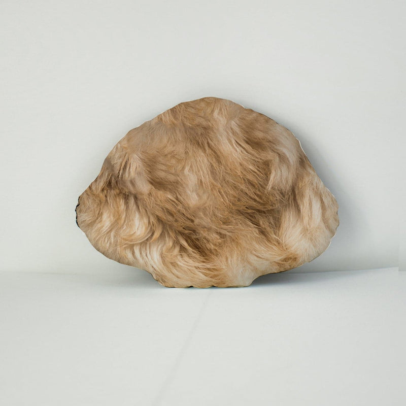Pet Face Cushion - Blonde Fur