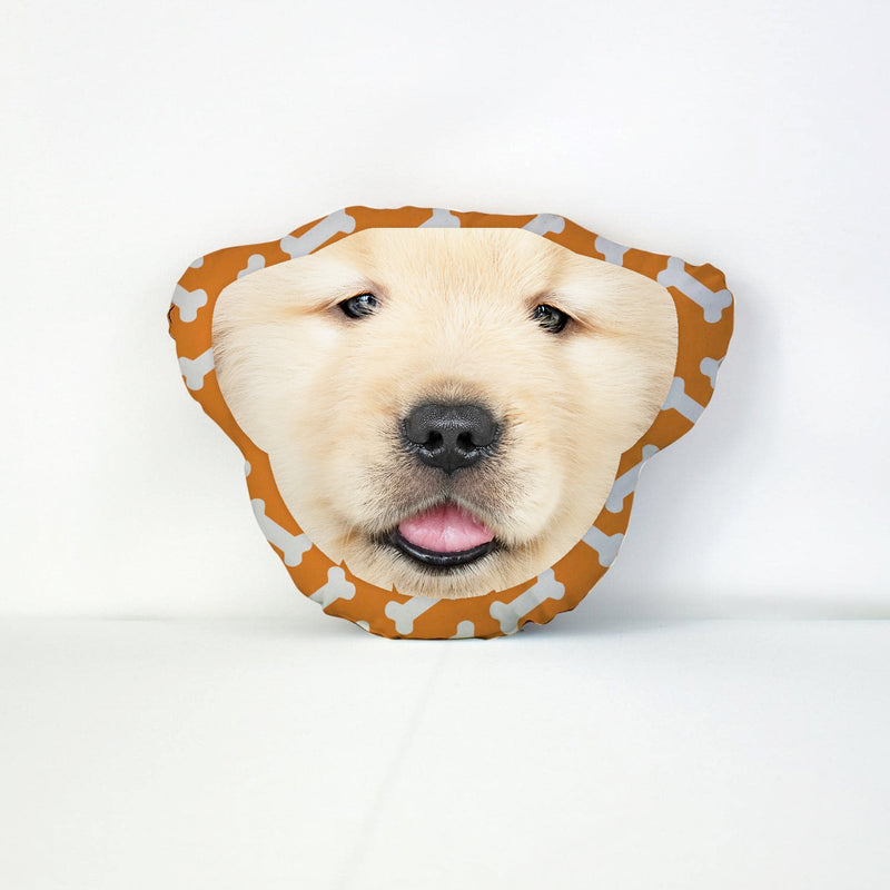 Pet Face Cushion - Bones