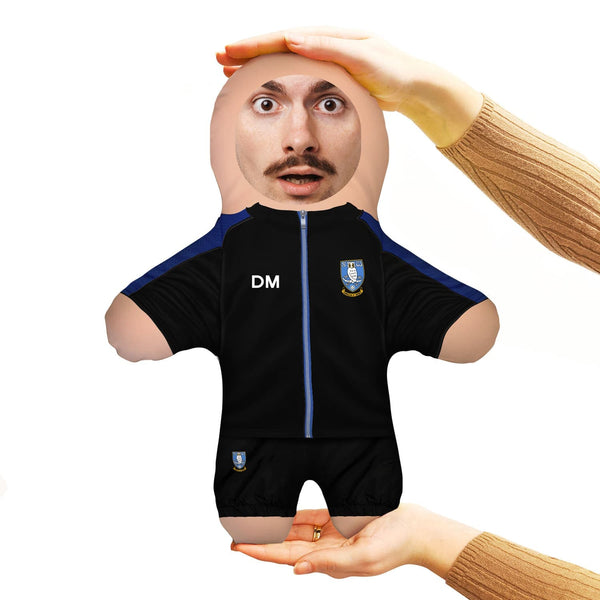 Sheffield Wednesday FC Tracksuit - Personalised Mini Me Doll - Officially Licenced