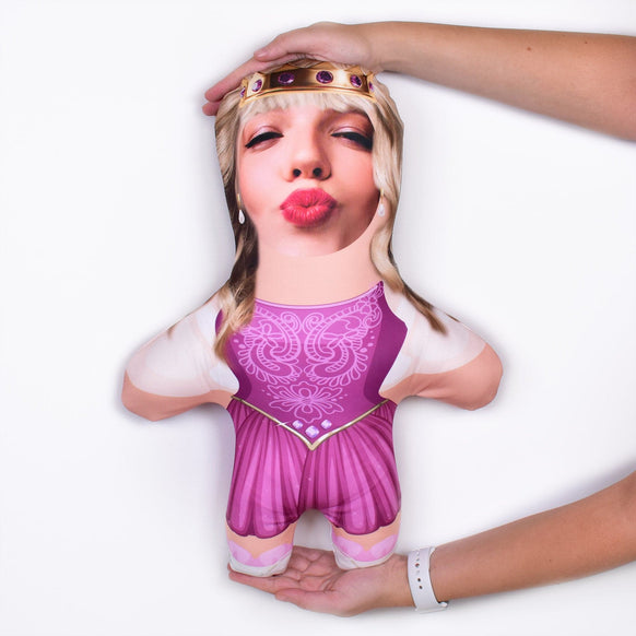 Princess - Pink Dress - Personalised Mini Me Doll