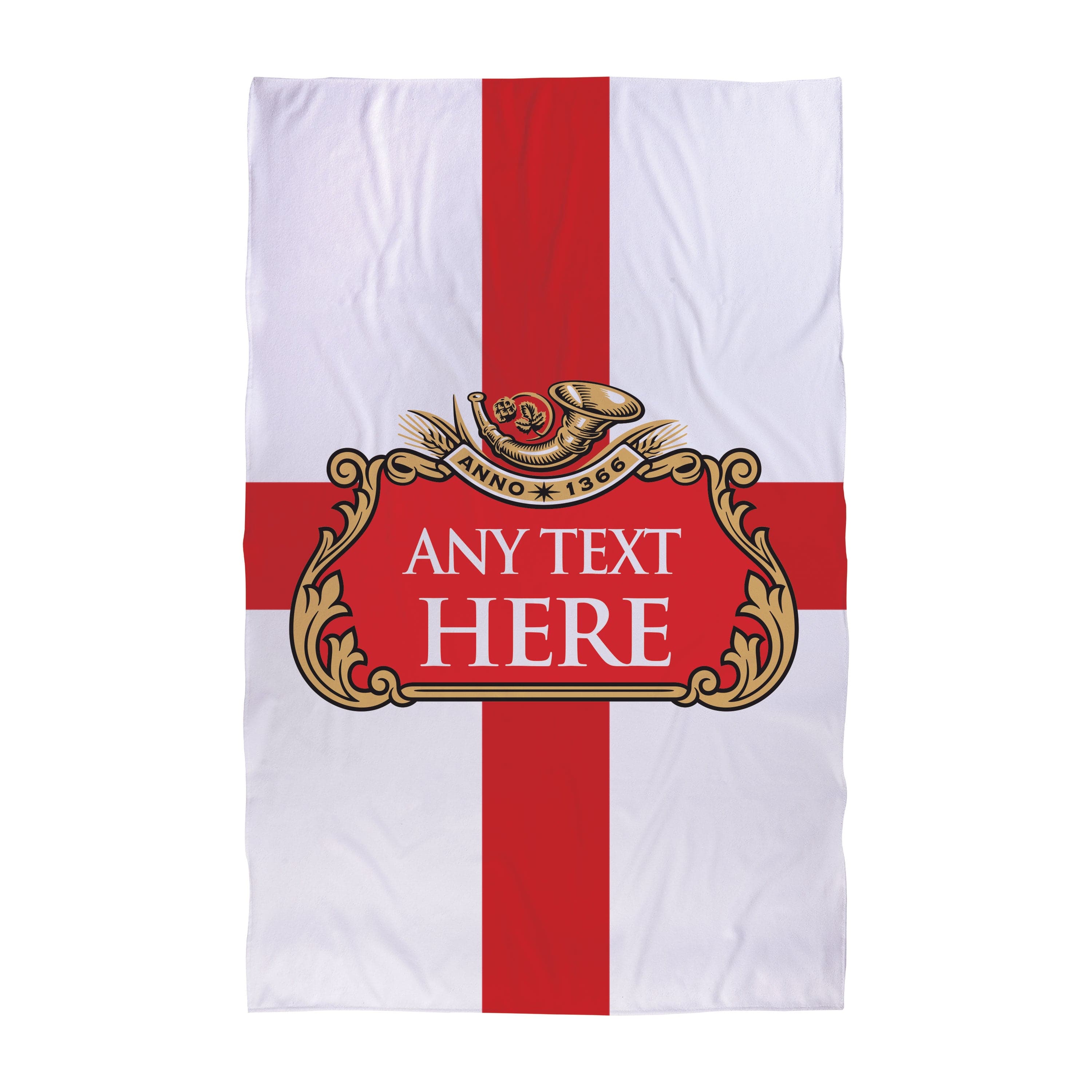 Personalised Lightweight, Microfibre Large Beach Towel - St George Bea ...