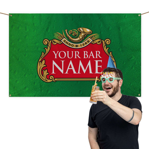Home Bar Personalised Banner