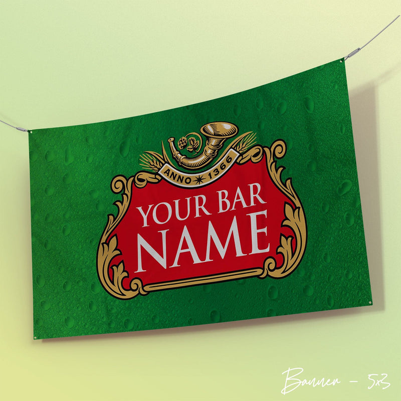 Fabric Bar Banner