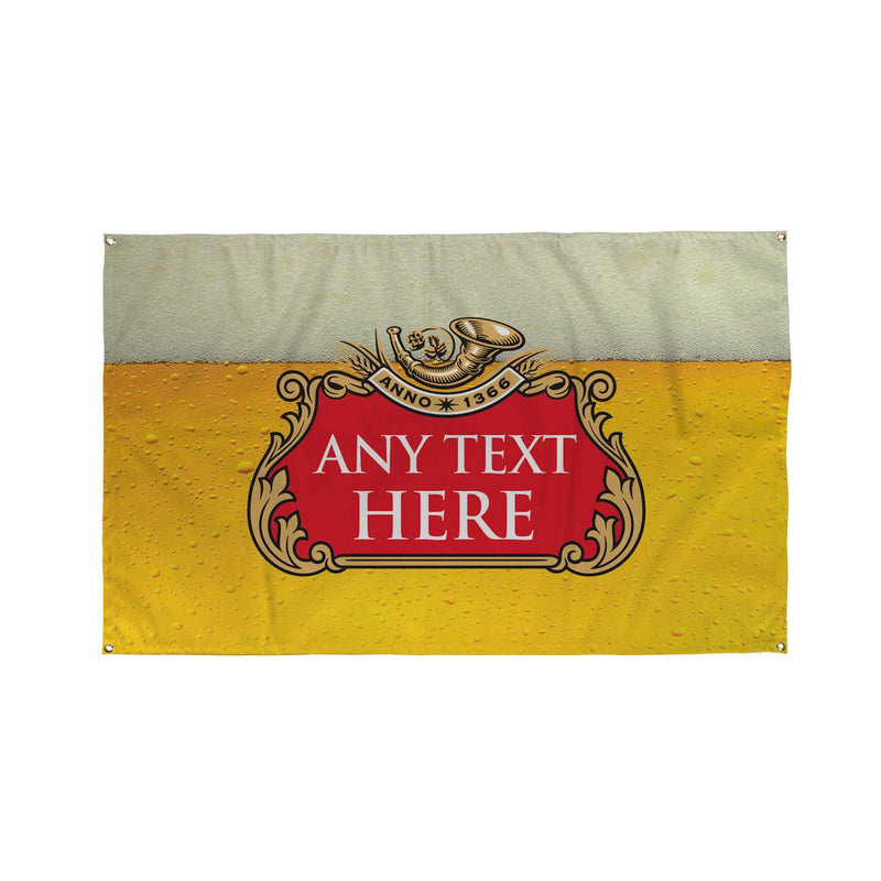Beer Label 1 | Pint Banner - 5ft x 3ft