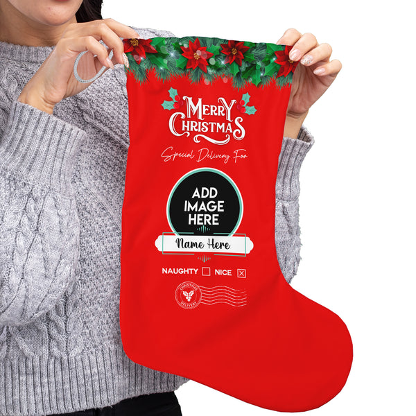 Special Delivery - Personalised Christmas Stocking
