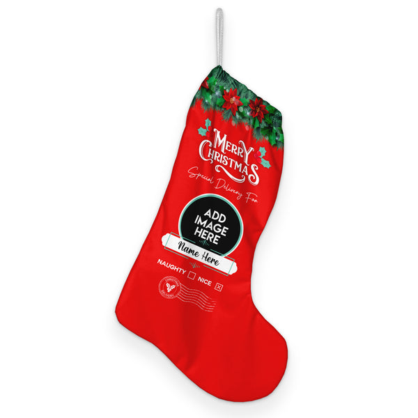 Special Delivery - Personalised Christmas Stocking