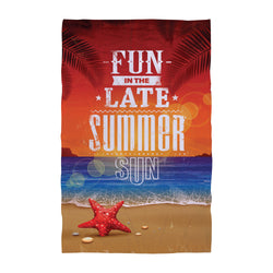 Personalised Beach Towel - Late Summer Sun