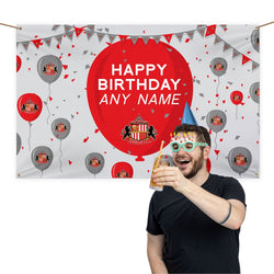 Sunderland Personalised Party Banner