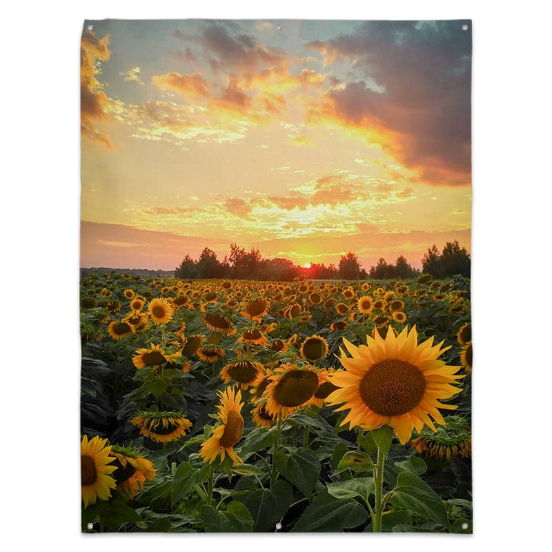 Sunflowers - Portrait Garden Banner - 61" x 79"