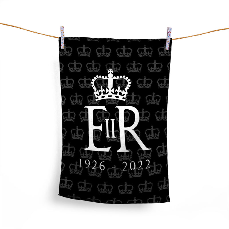 Queens Commemorative - Royal Badge - Tea Towel