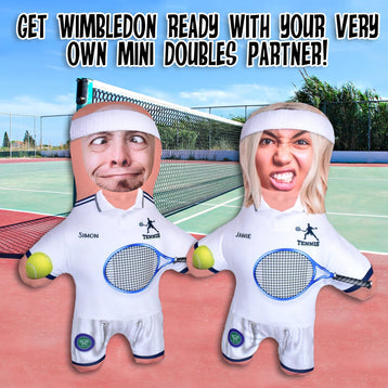 Tennis Player - Choose Your Hair - Personalised Mini Me Doll