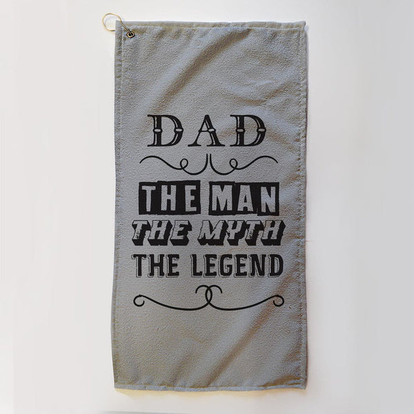 Personalised Fathers Day Golf Towel