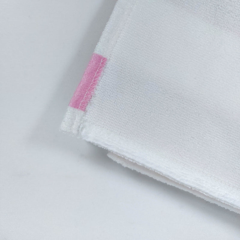 Grey Hearts - 1 Photo Personalised Lightweight, Microfibre Tea Towel