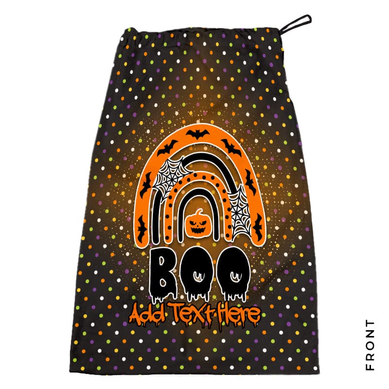 BOO - Personalised Trick or Treat Bag