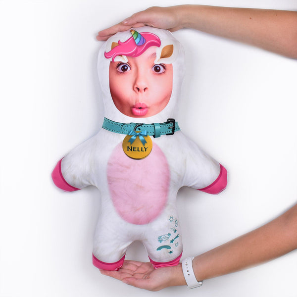 Unicorn - 2 Colourways - Personalised Mini Me Doll