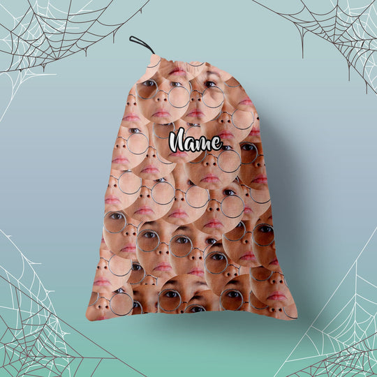 Face All Over - Personalised Trick or Treat Bag