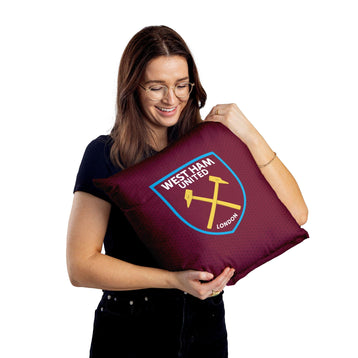 West Ham United FC - Name and Number 45cm Cushion - Officially Licenced