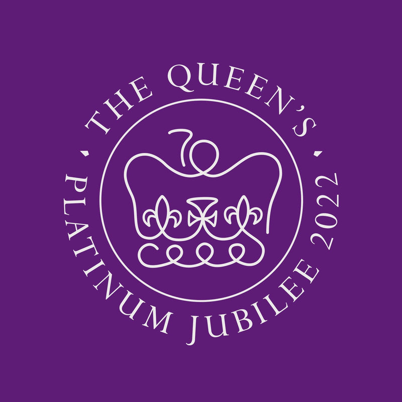 Platinum Jubilee Purple - Round Cushion - 24"