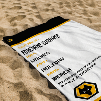 Official Wolves Beach Towel