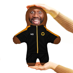 Wolves Tracksuit - Personalised Mini Me Doll - Officially Licenced