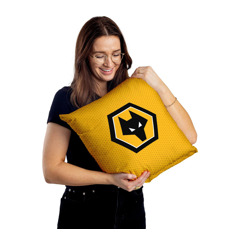 Wolves FC - Name and Number 45cm Cushion - Officially Licenced