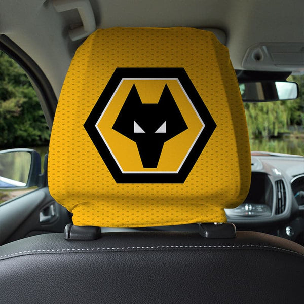 Wolves FC - Name and Number Headrest Cover - Officially Licenced