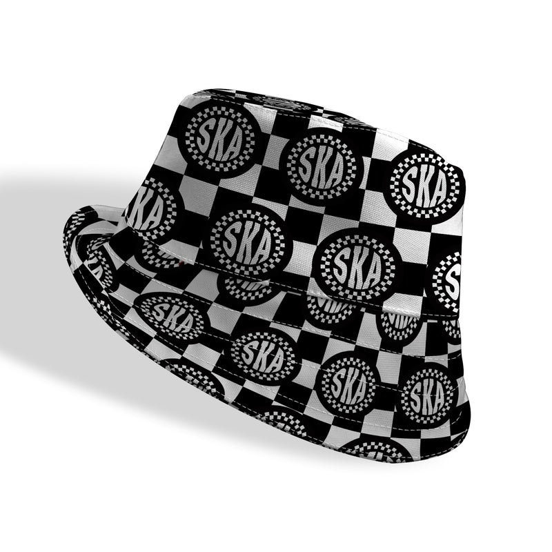 All Over SKA Print Custom Bucket Hat