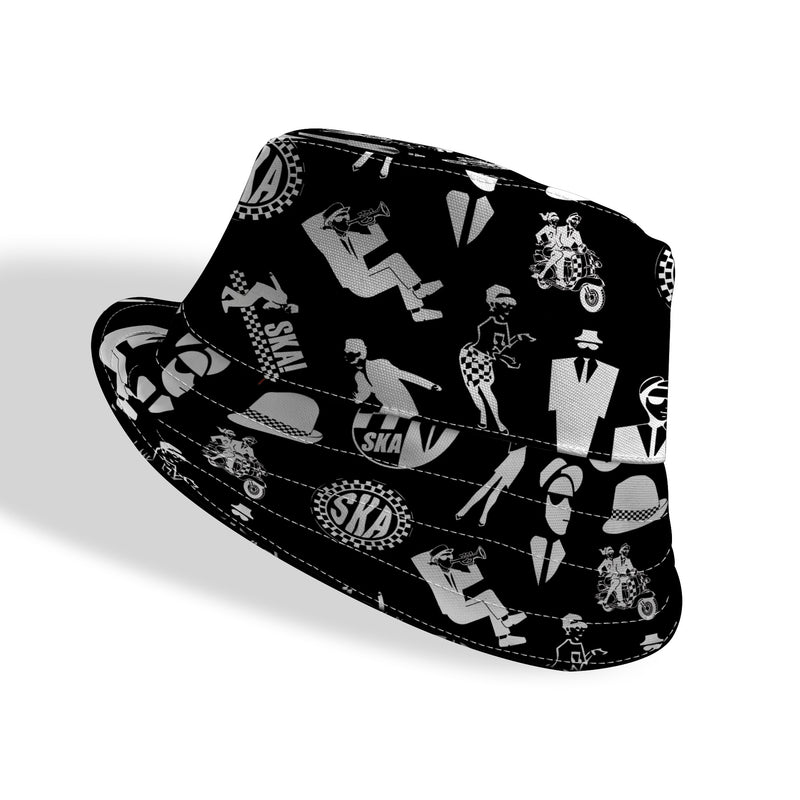 SKA Sticker Print Bucket Hat